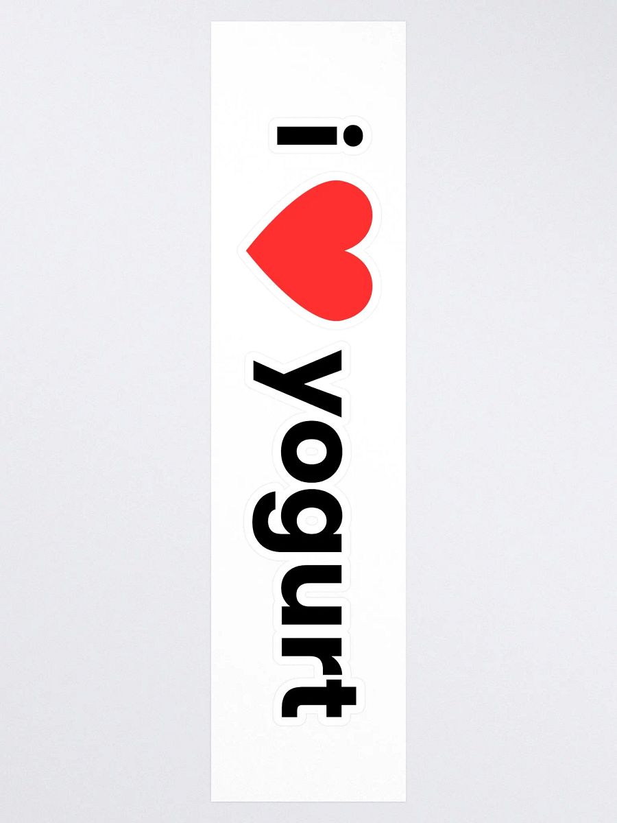"i ❤ yogurt" sticker product image (3)