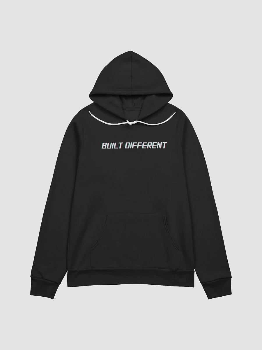 Built Different Glitch Hoodie product image (2)