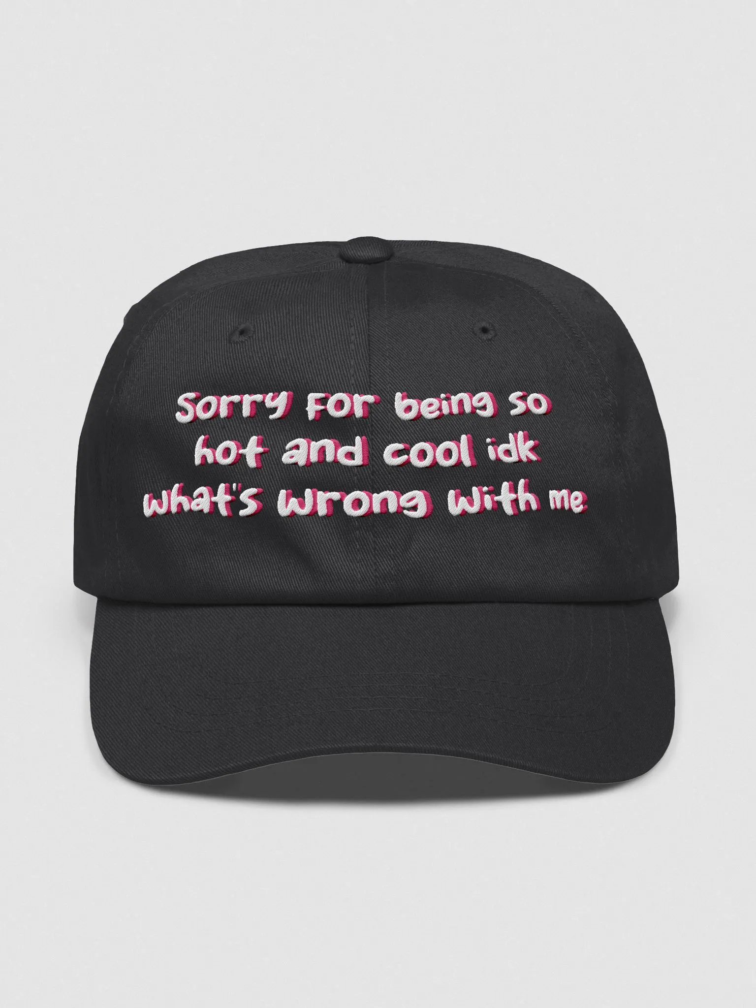 idk what's wrong with me Hat product image (1)