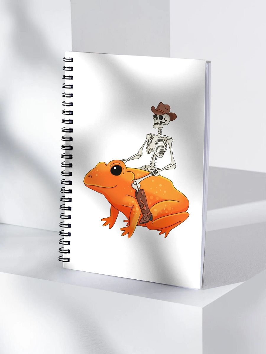 Bunch-Back Toad Rodeo Notebook product image (1)
