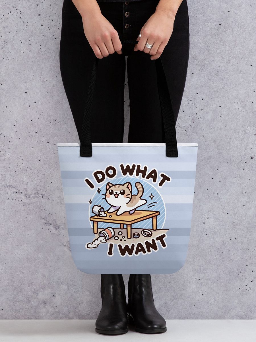 I Do What I Want Tote Bag – Stripes product image (3)