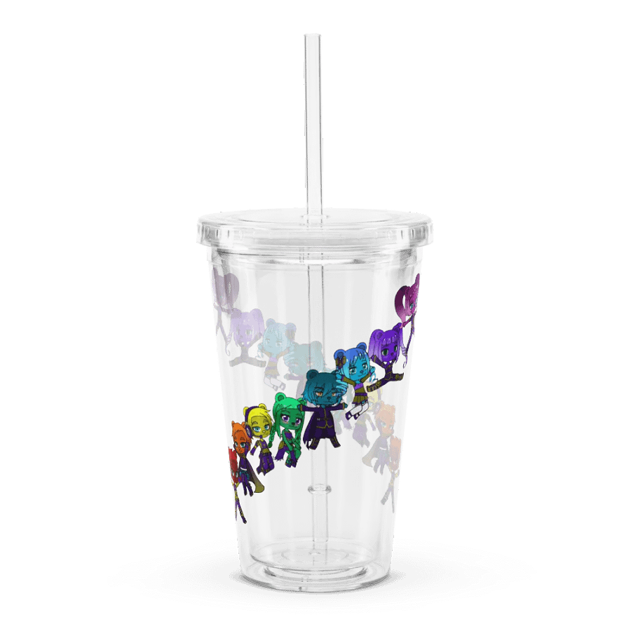 Shadow Bears (Leap of Happiness) Plastic Tumbler 16oz product image (3)