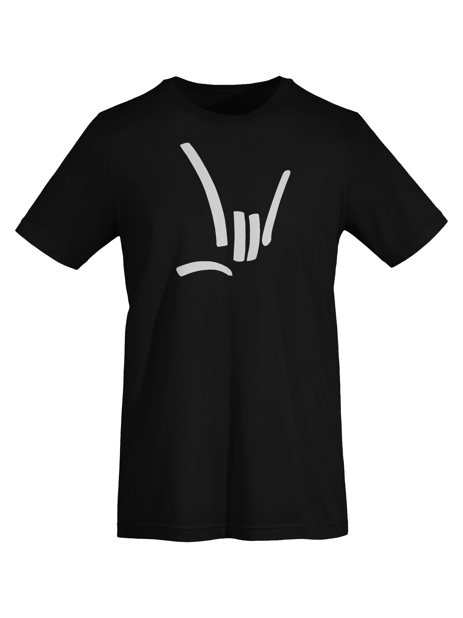 Able Lingo "I Love You" ASL Skinny Style T-Shirt product image (74)