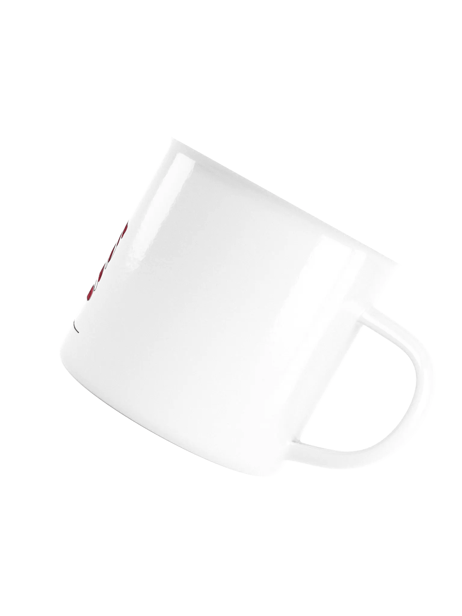 USA Flag Line Art Enamel Mug product image (5)