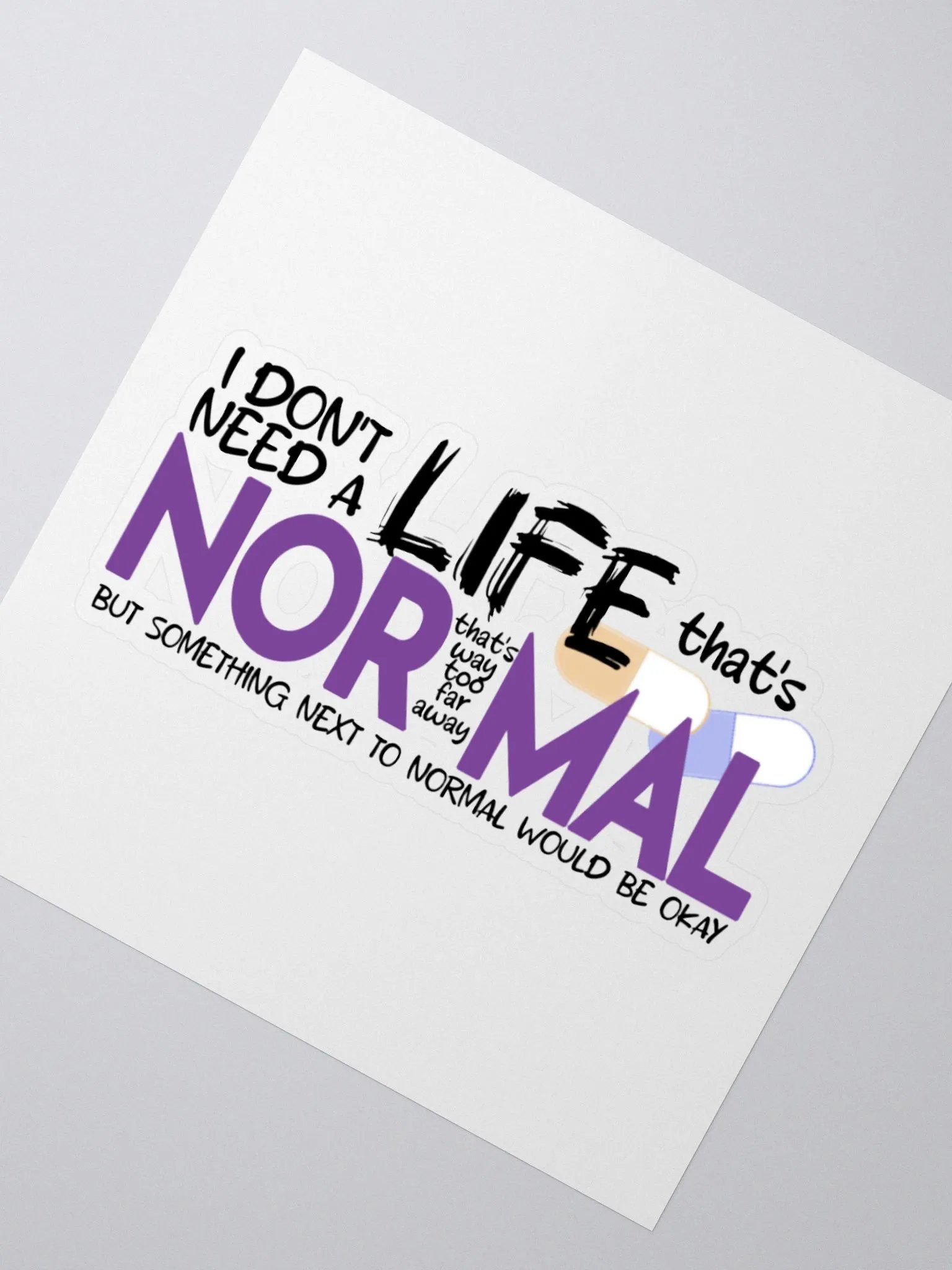 Something Next to Normal (sticker) product image (2)