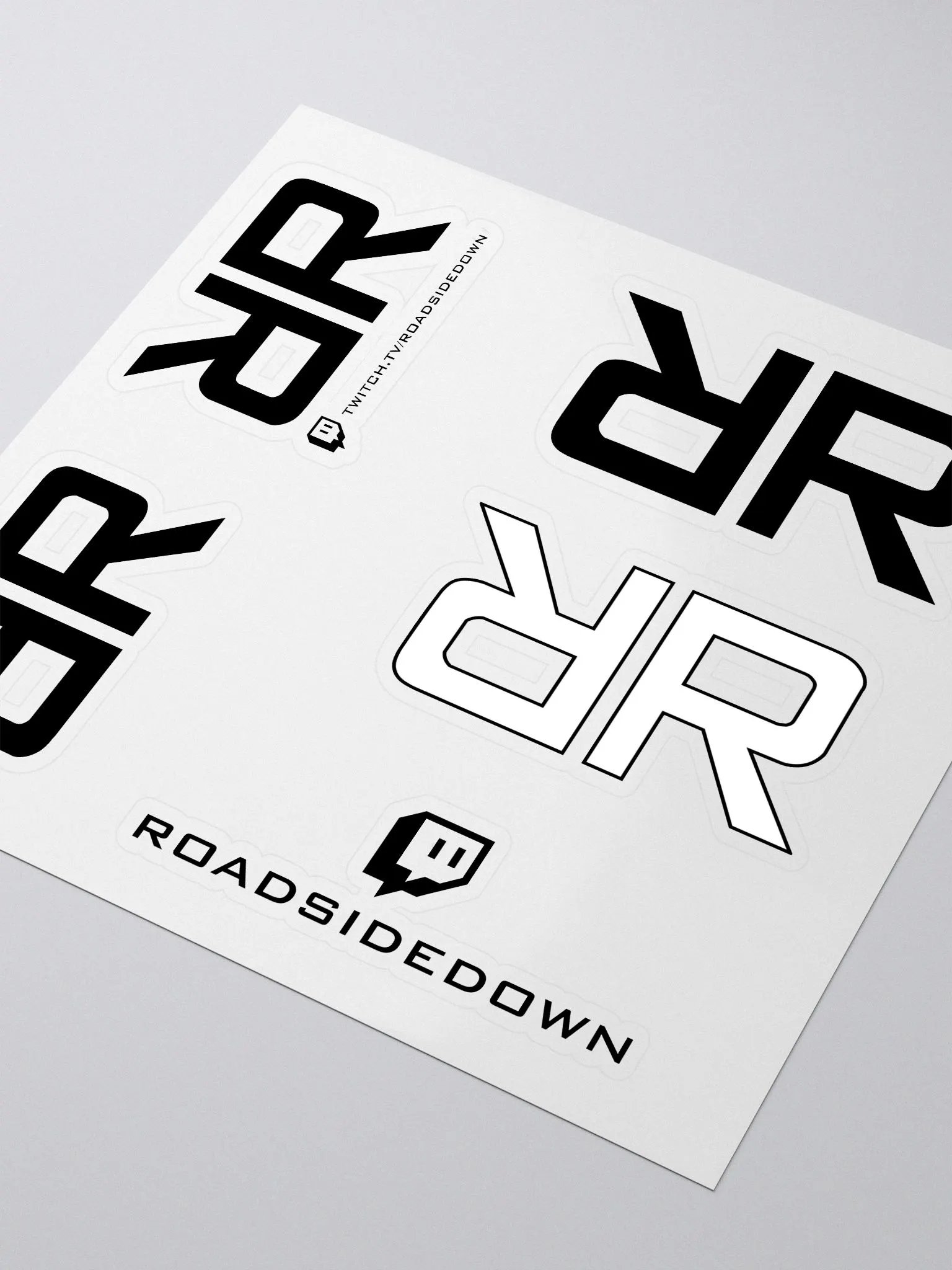 RoadsideDown Logo Stickers product image (3)