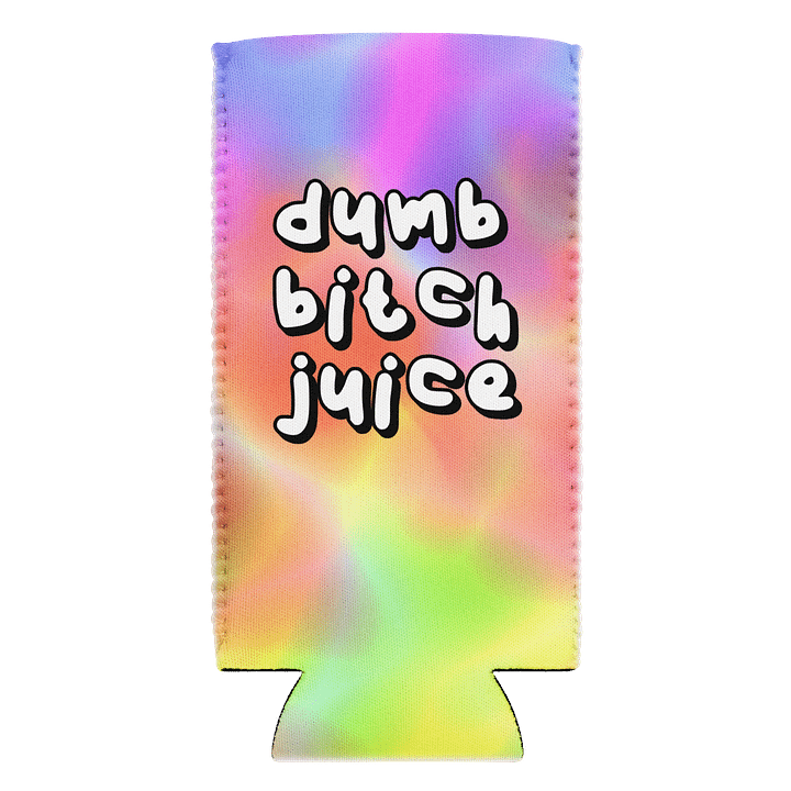 Tie Dye Dumb Bitch Juice Coozie product image (2)