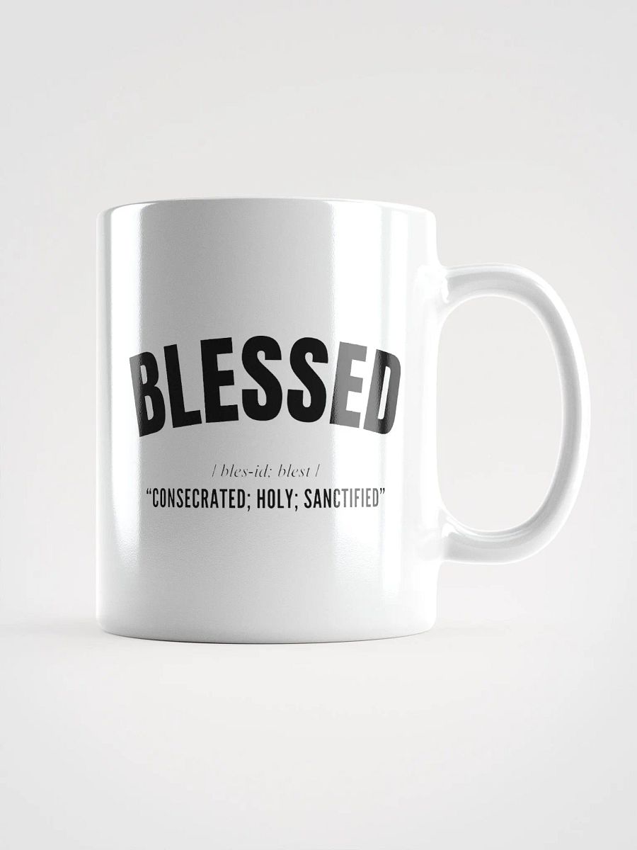 BLESSED PHONETIC MUG product image (1)