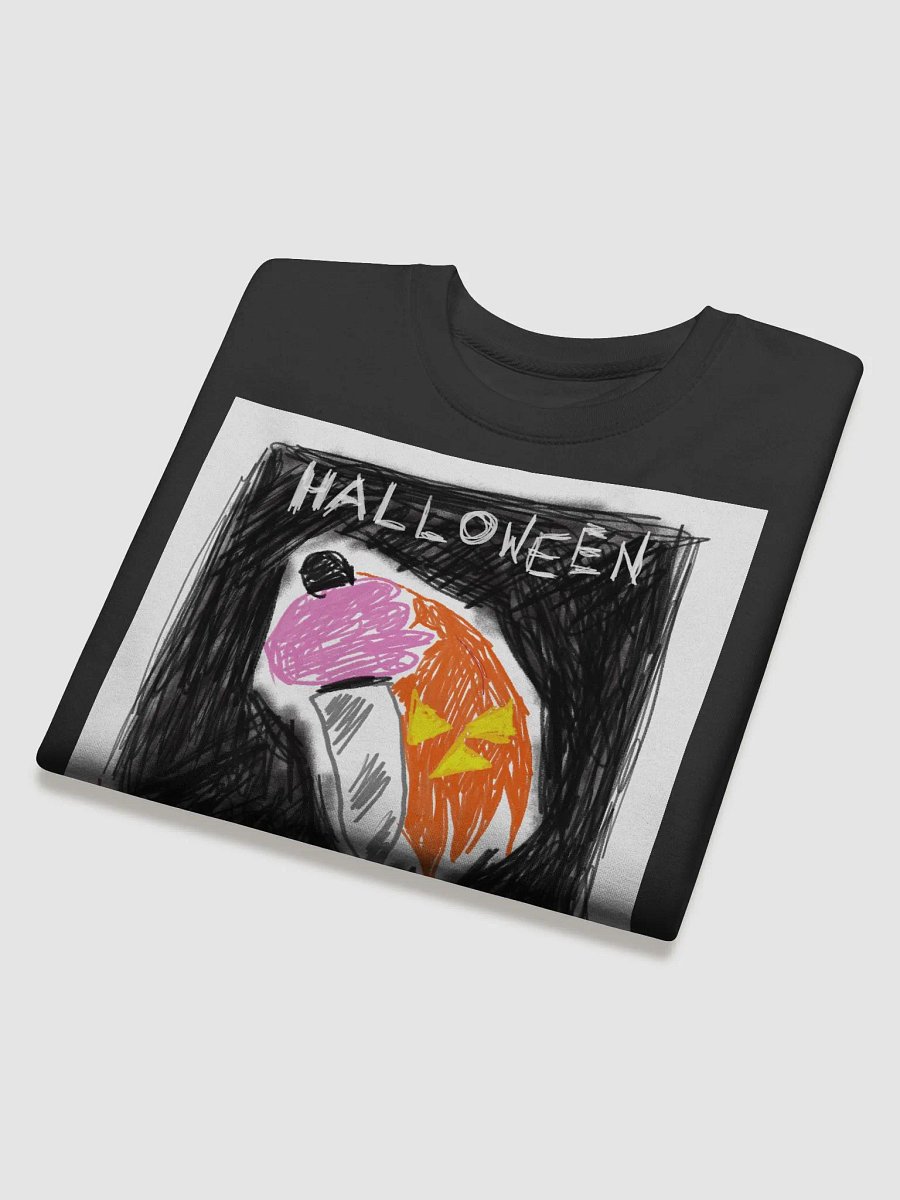 🔥 "Halloween" – CreepyKids Horror Unisex Sweater Art Print 🎃💀 product image (4)