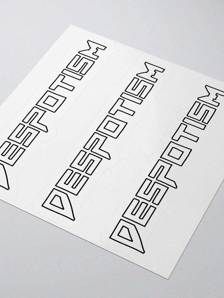 DESPOTISM Sticker Sheet product image (1)