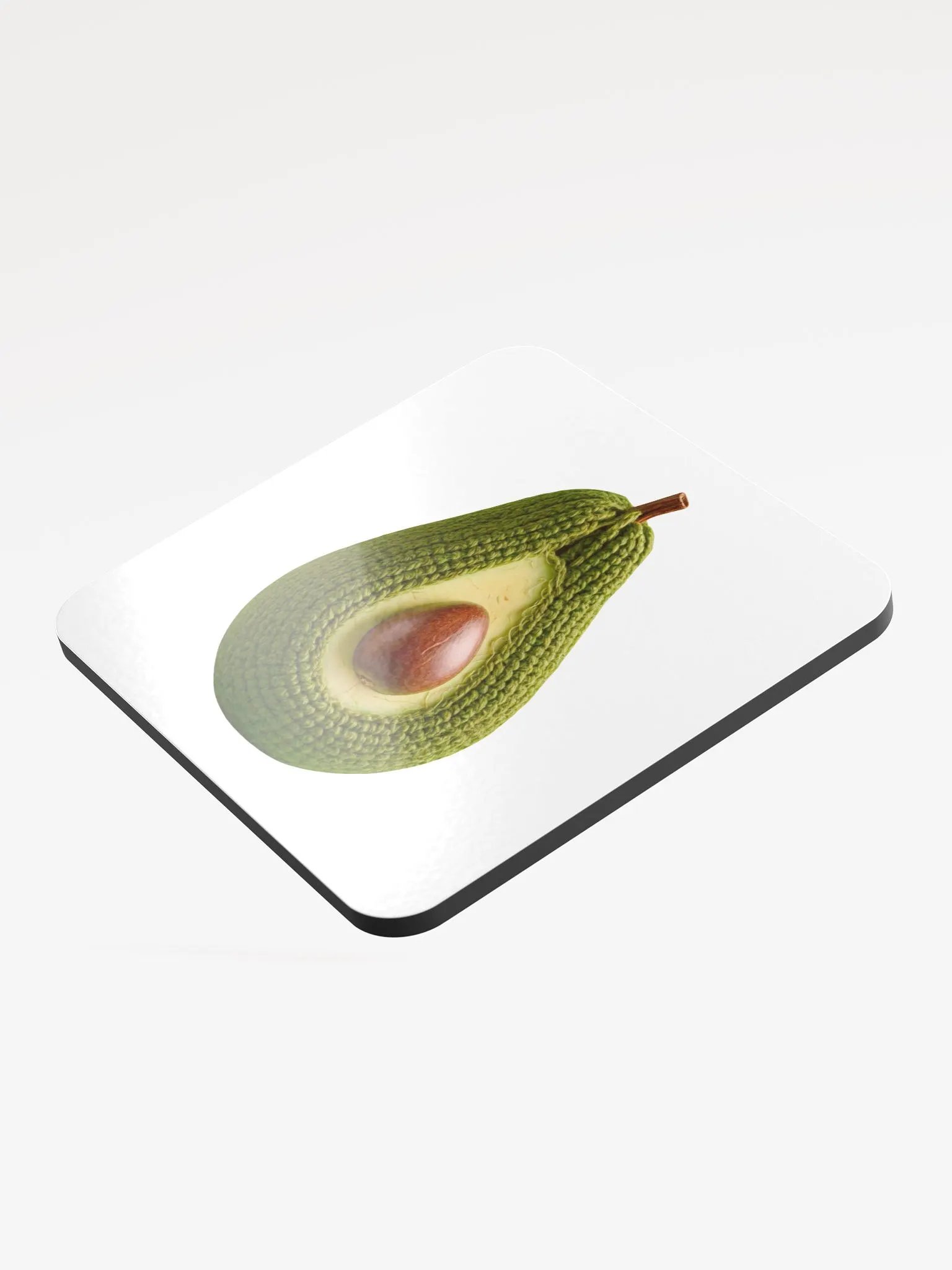 CozyAvocado Glossed Cork Coaster Avocado #1 product image (3)