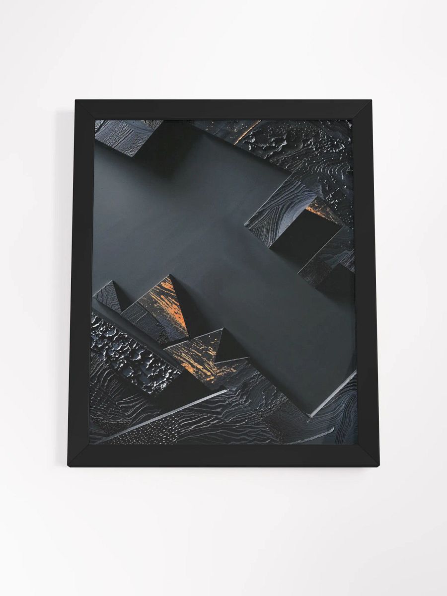 Ashes of Geometry Framed Print product image (21)