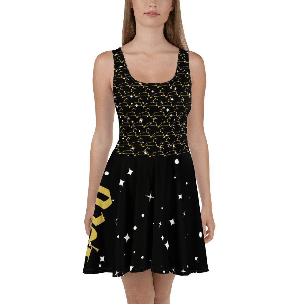 Stellar Leo Constellations Skater Dress product image (2)
