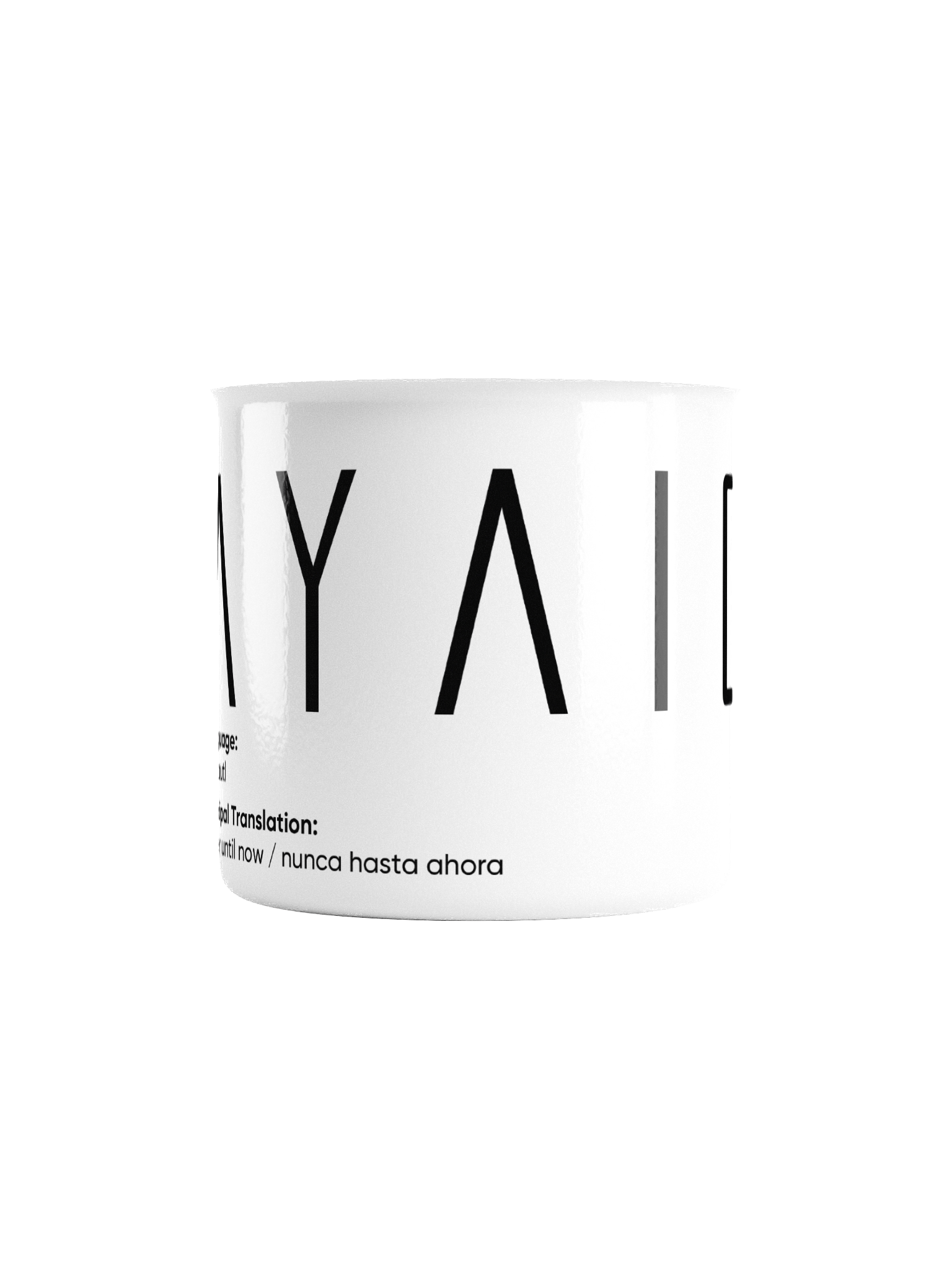 Ayaic Definition Enamel Mug product image (2)