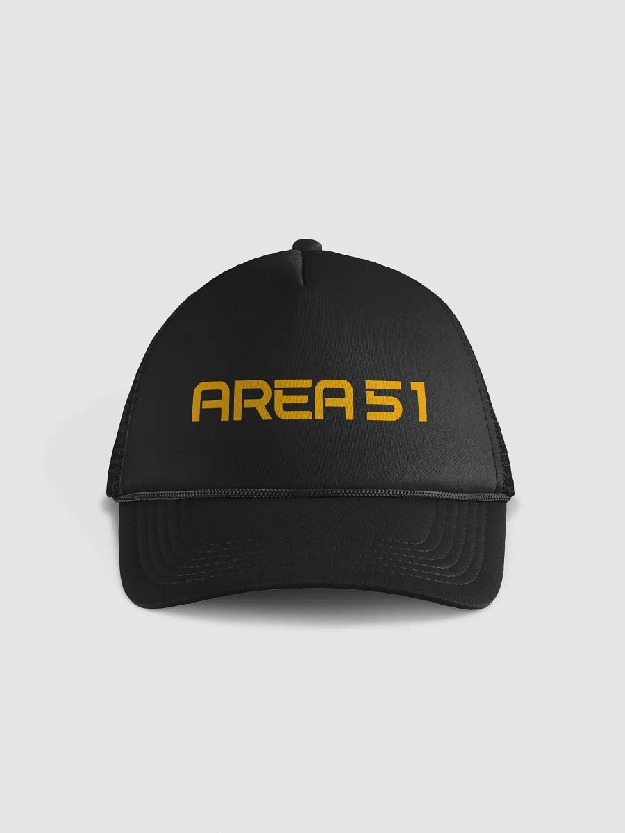 Futuristic AREA 51 Foam Trucker Hat product image (1)