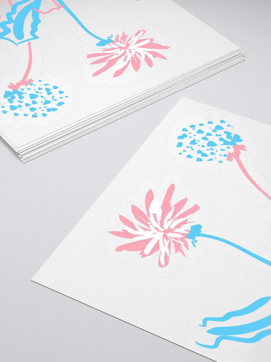 Trans Dandelions Sticker product image (4)