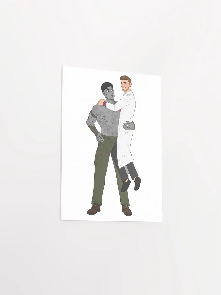 Ogres and other Dating Dilemmas - Troy and Sean print product image (5)