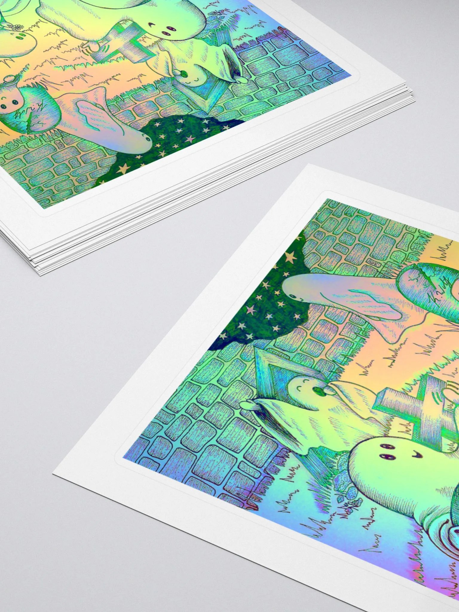 Limited edition Graveyard Wake Up Stickers product image (4)