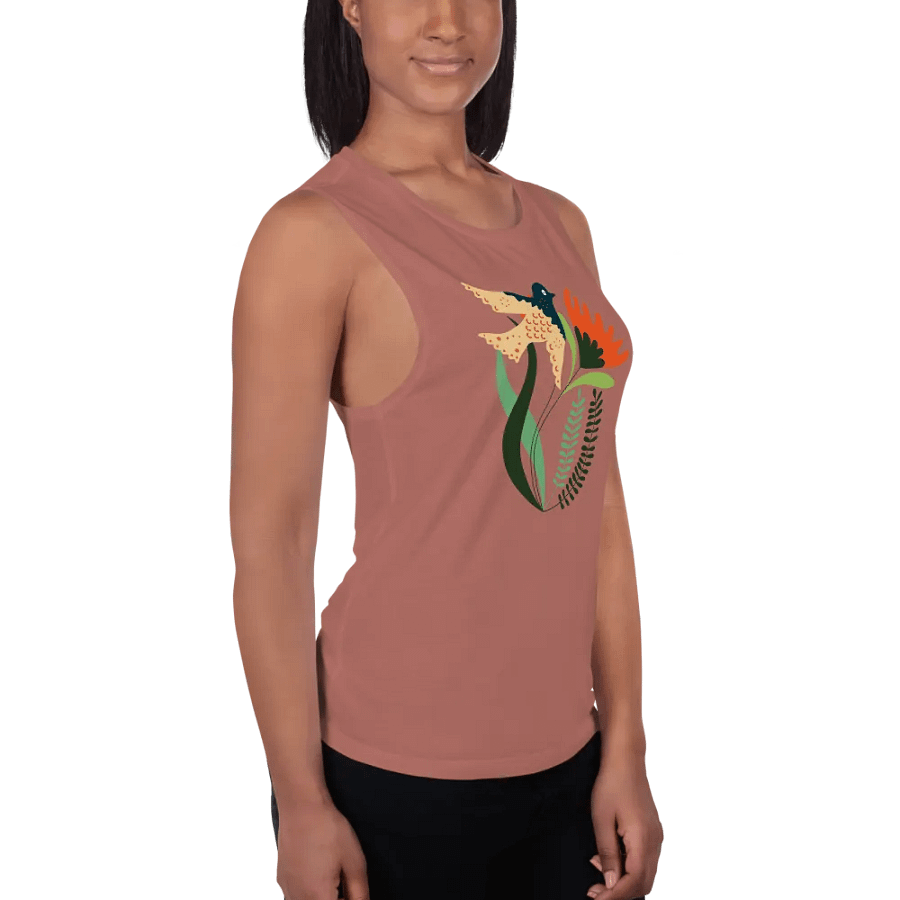 Flight of the Tropics Muscle Tank product image (8)