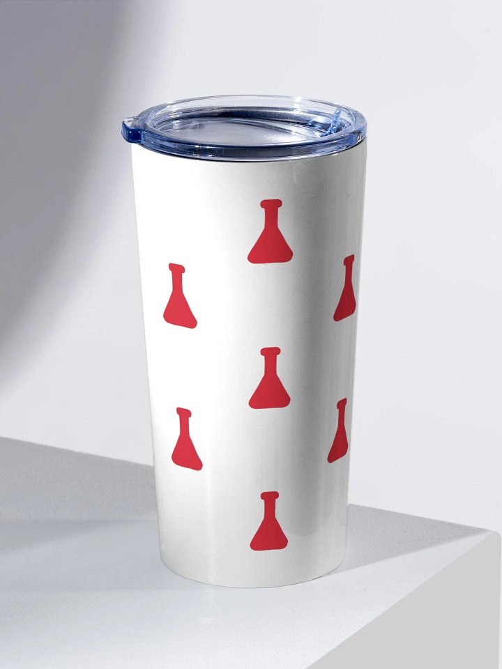 VinnyInTheLab Red Flask Stainless Steel Tumbler product image (2)