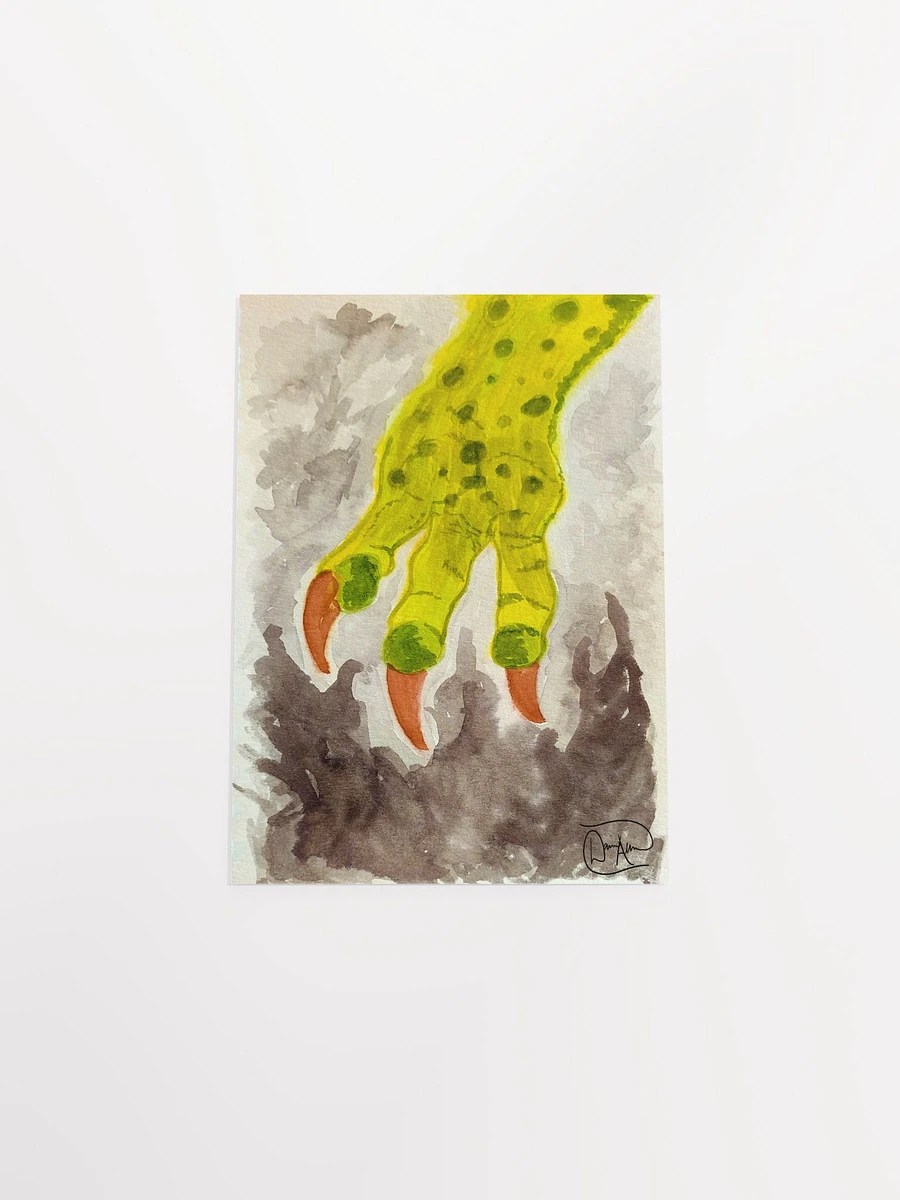 Dinosaur in the Darkness Watercolour Print product image (4)
