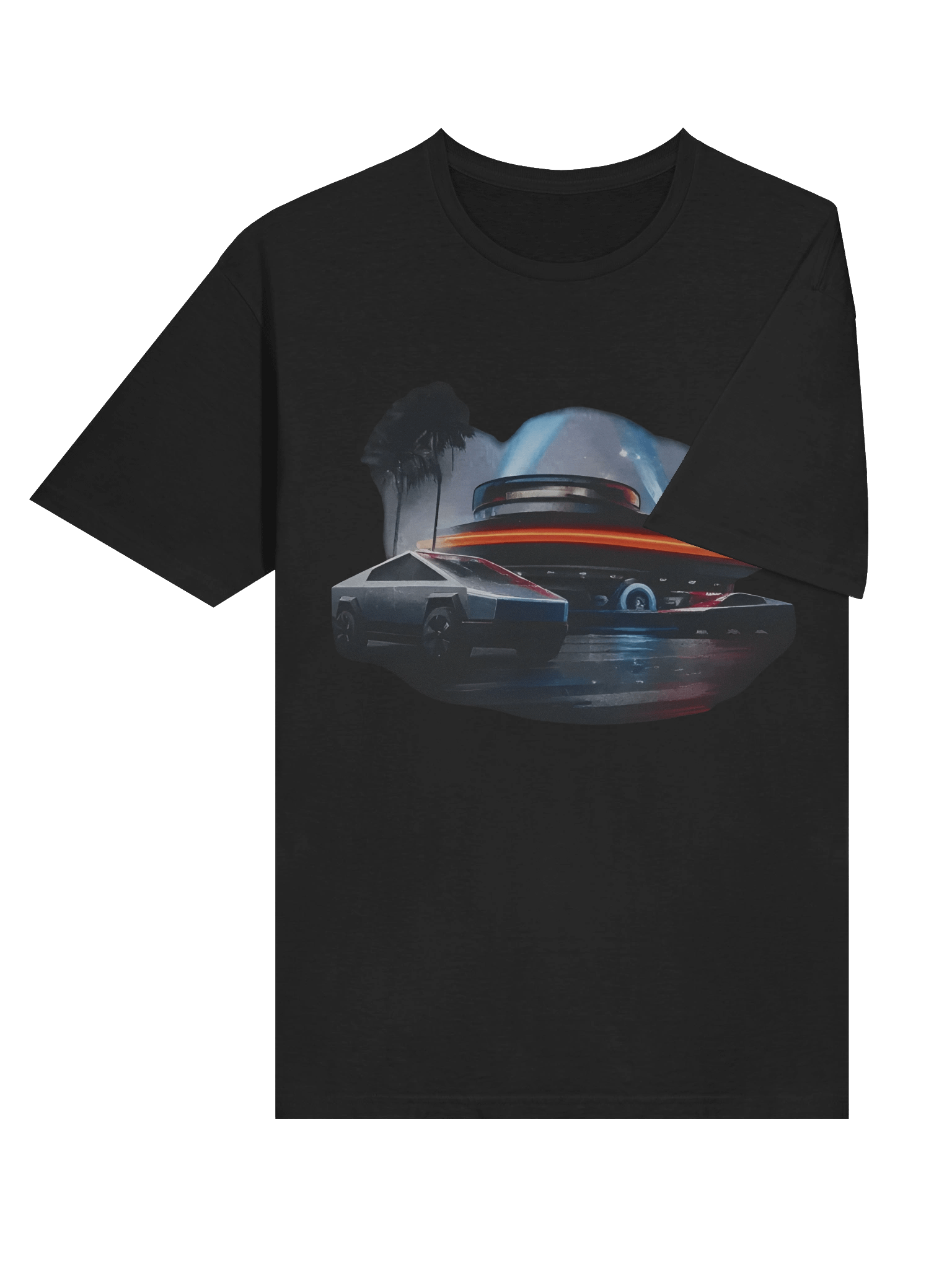 Tesla Hollywood Retro Diner T-Shirt product image (4)