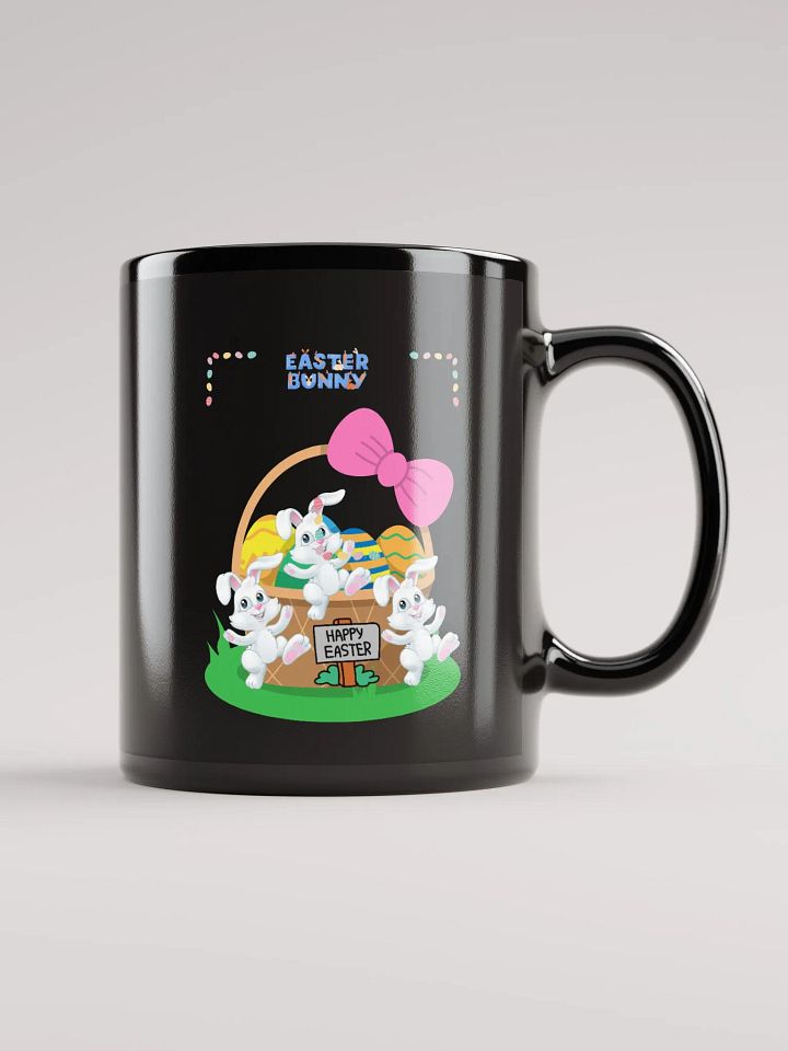 Easter Bunnies Eggs in a Basket Delight Mug product image (1)