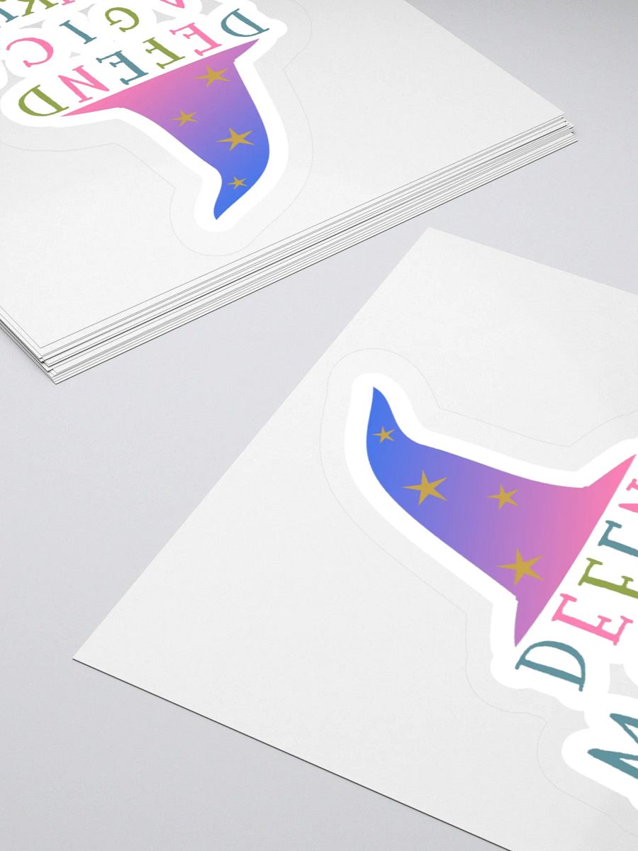 Defend Magical Thinking Sticker product image (4)