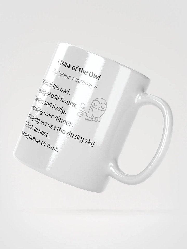 Owl Poetry Mug product image (5)