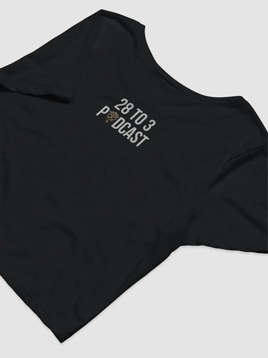 The 28 to 3 Podcast "Logo" Crop Top product image (6)