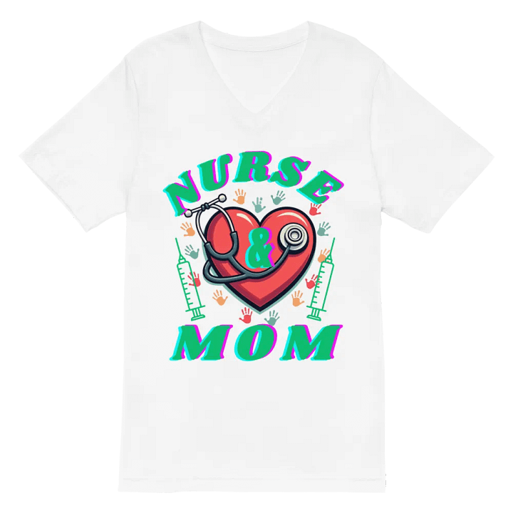 Nurse & Mom Heartfelt Tee product image (6)
