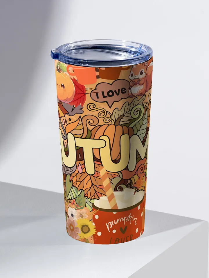 Autumn Delight 20oz Stainless Steel Tumbler product image (1)
