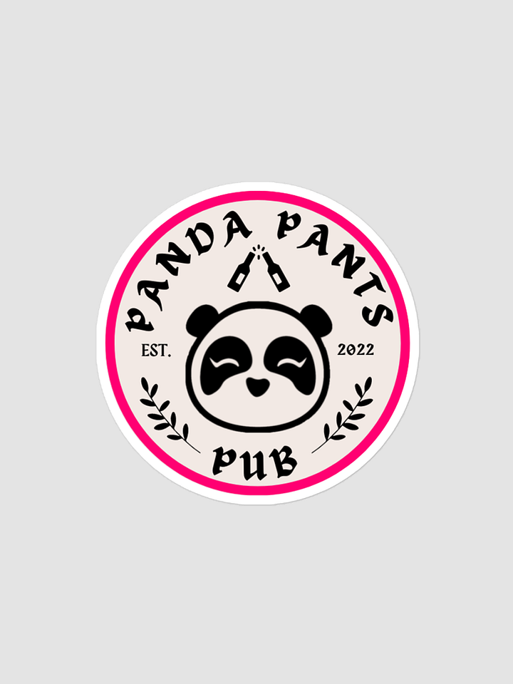 Panda Pub Sticker product image (1)
