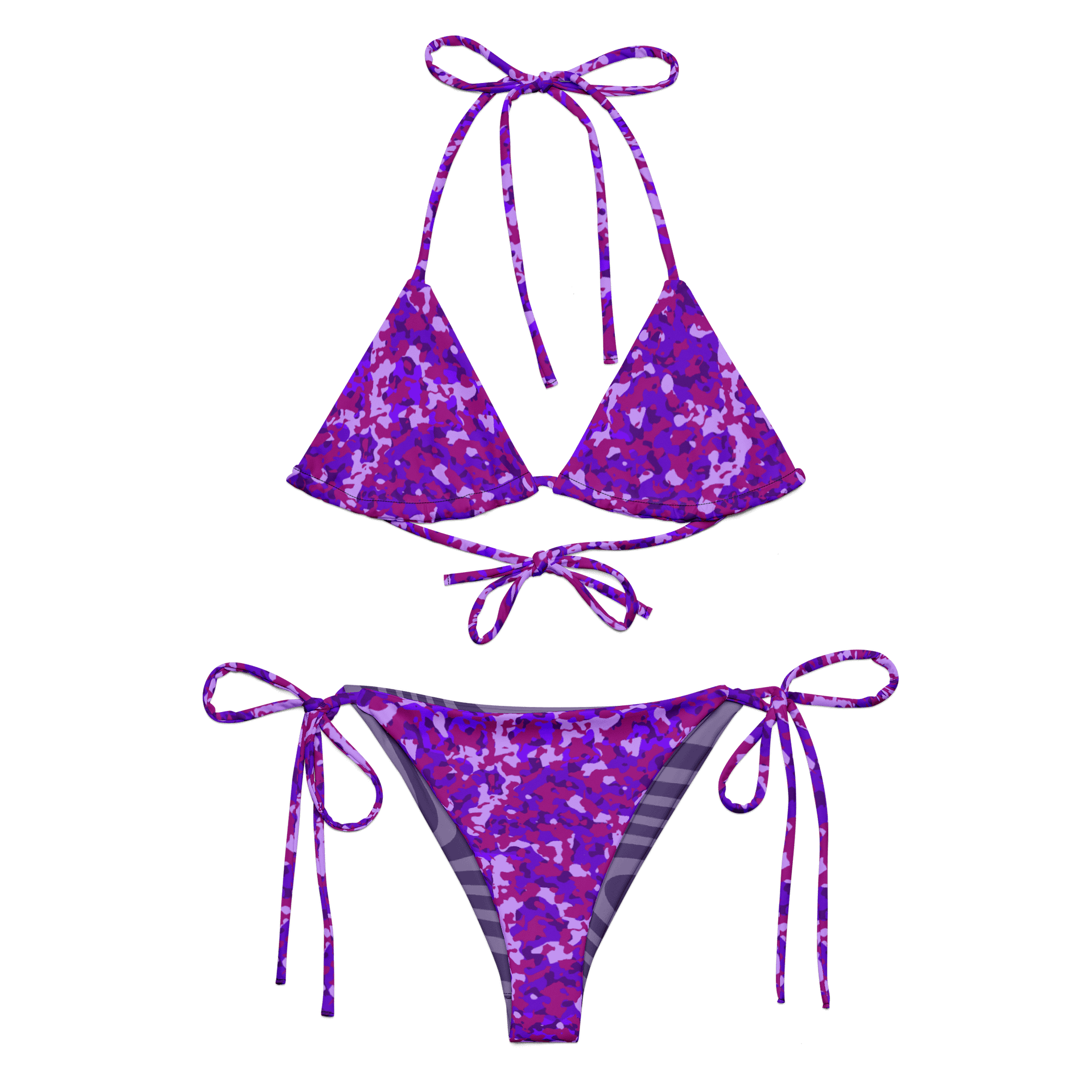 MADFLKTRN Pattern Two Piece Bikini product image (1)