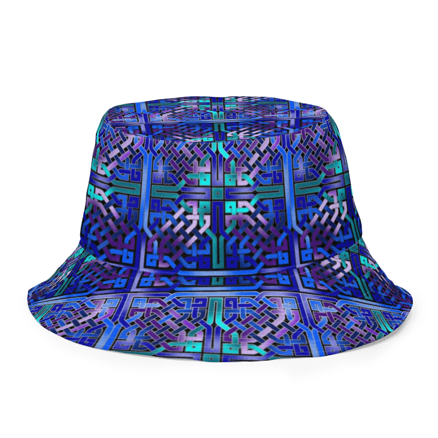 Blue Celtic Knot Buckethat product image (9)