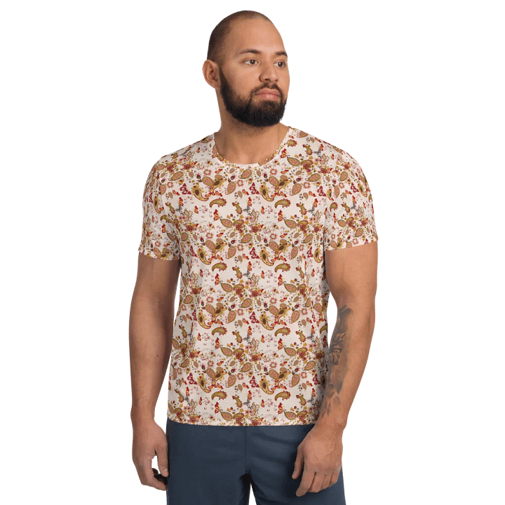 Vintage Velvet Vibes | Men´s Athletic T-Shirt product image (1)