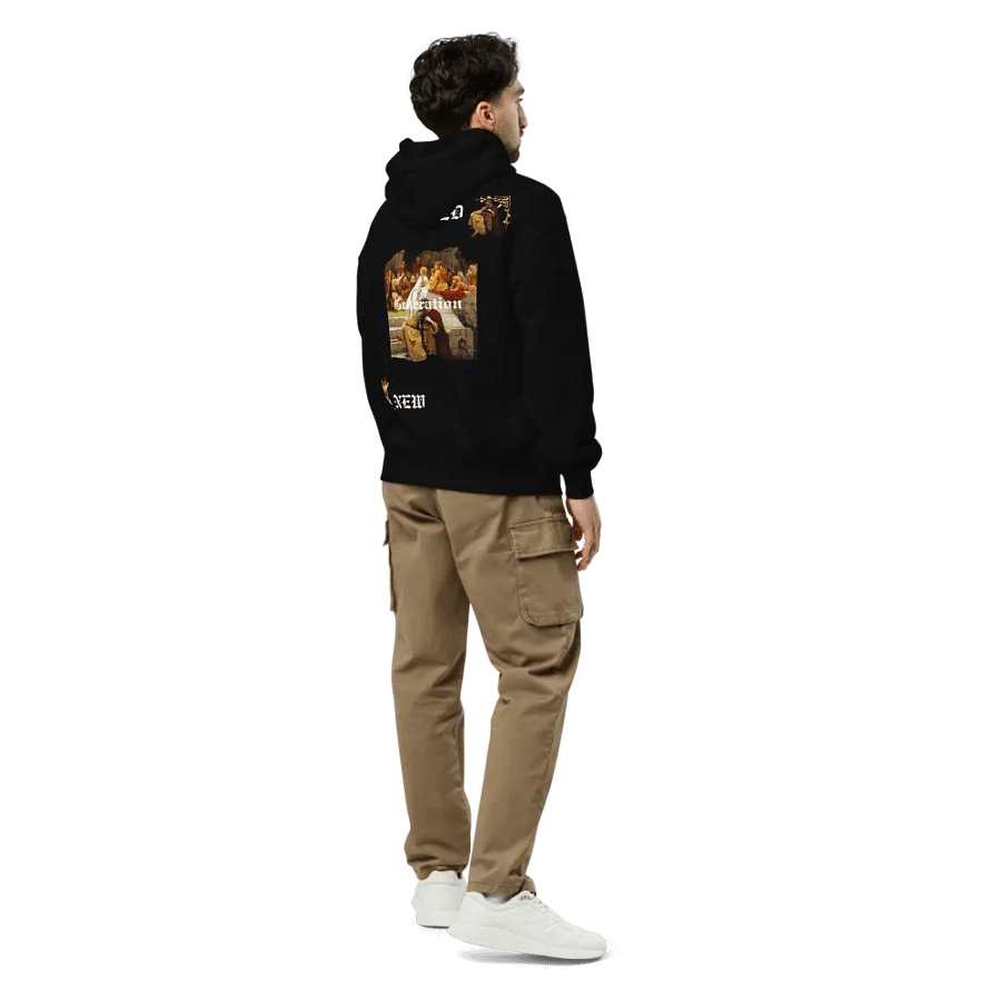 Edmund Leighton Faded Laurels Hoodie Black product image (3)