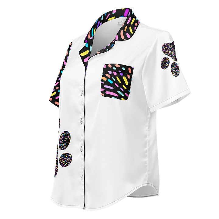 Dirty Paws Short Sleeve Pajama Shirt product image (1)