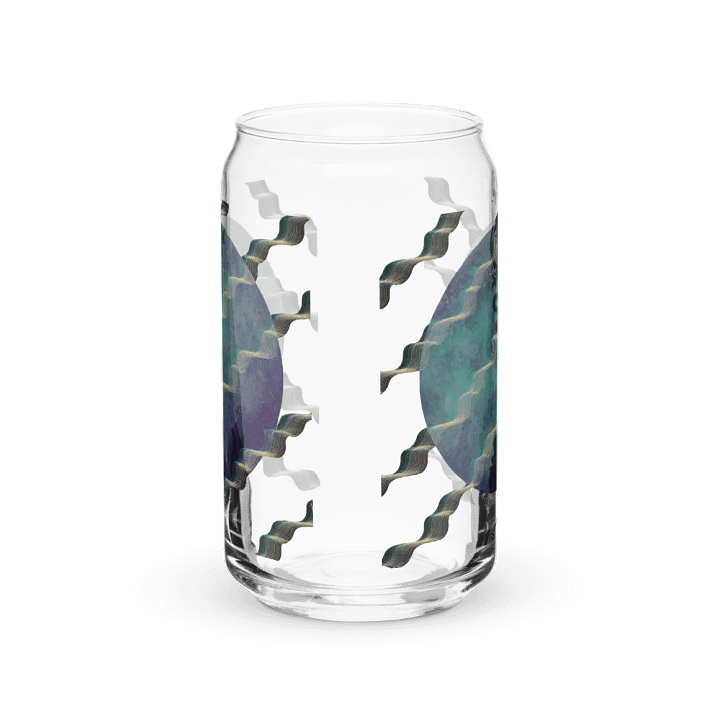 Moonlight Retro wave Can-Shaped Glass product image (6)