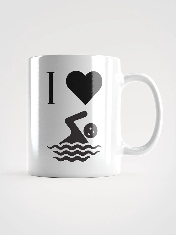 I ❤️ Swimming Mug product image (1)