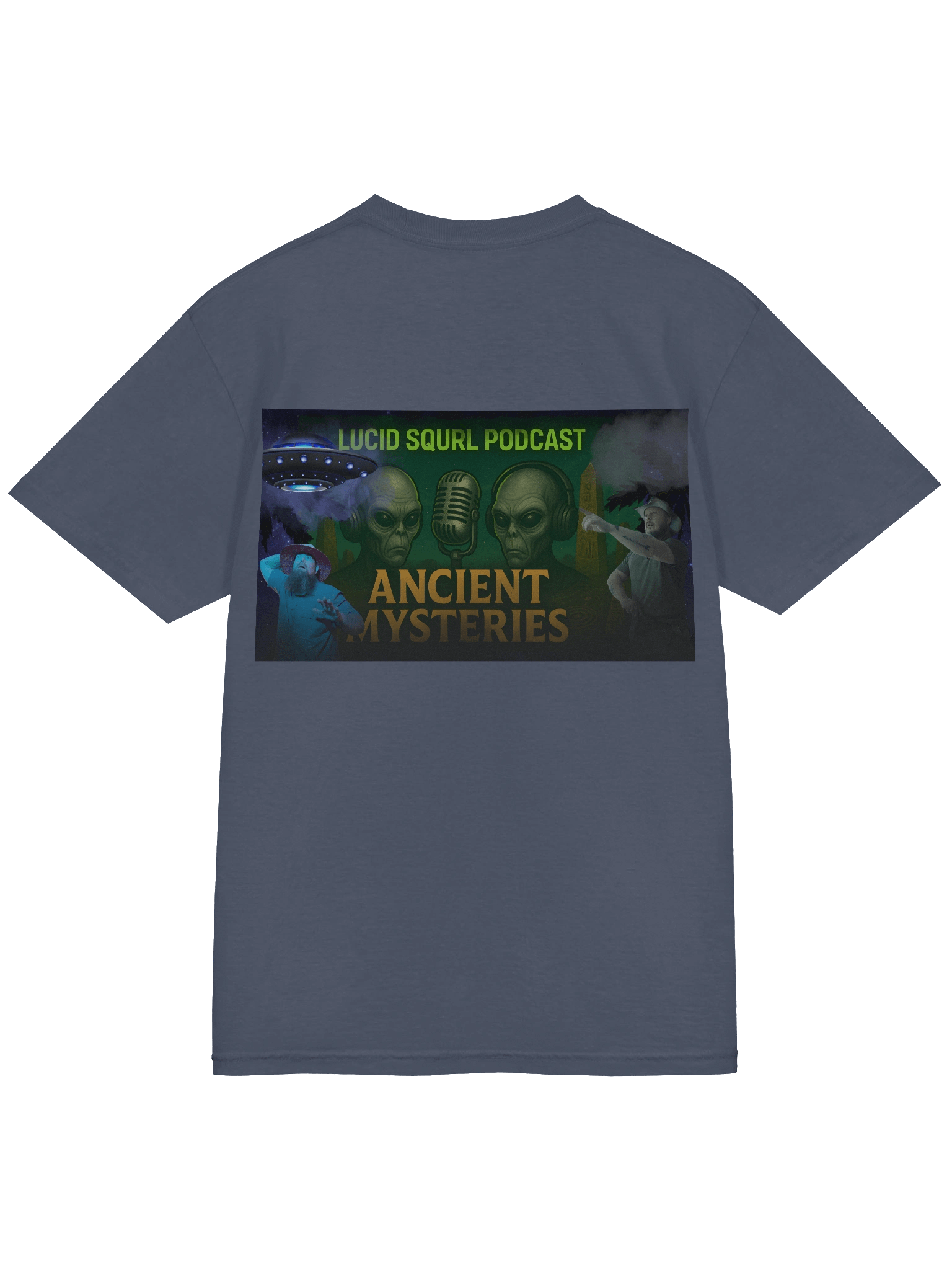 Lucid Squrl Podcast Mysteries tee product image (44)