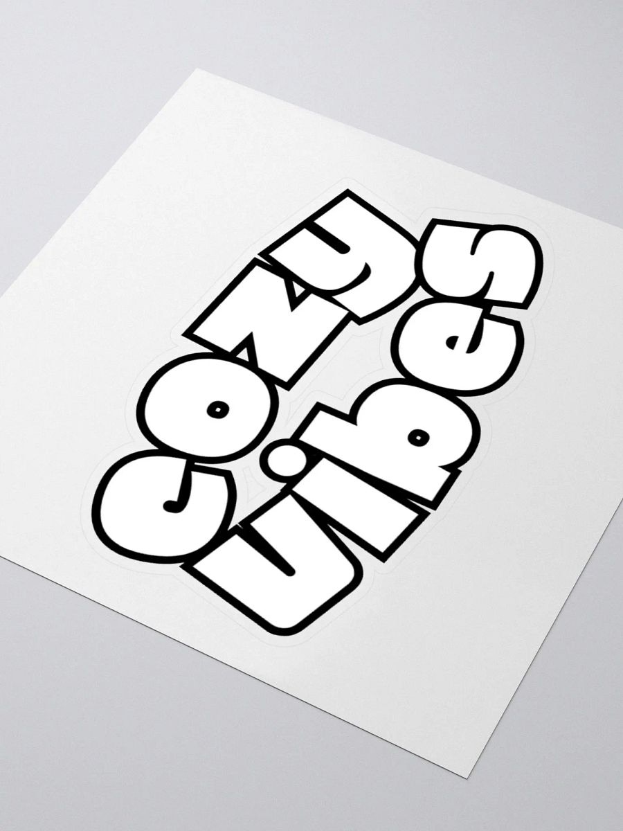 Cozy Vibes Sticker product image (3)