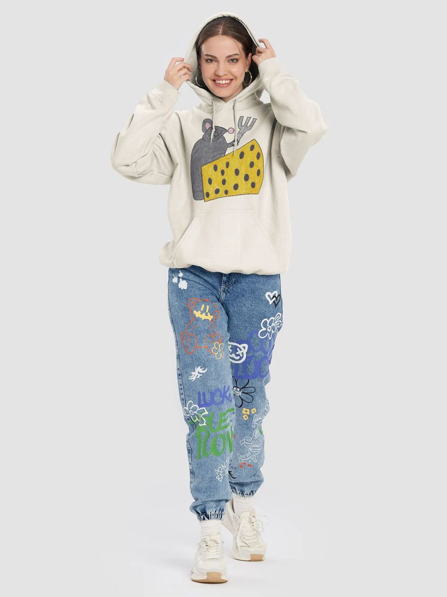 Cheese mouse hoodie product image (48)