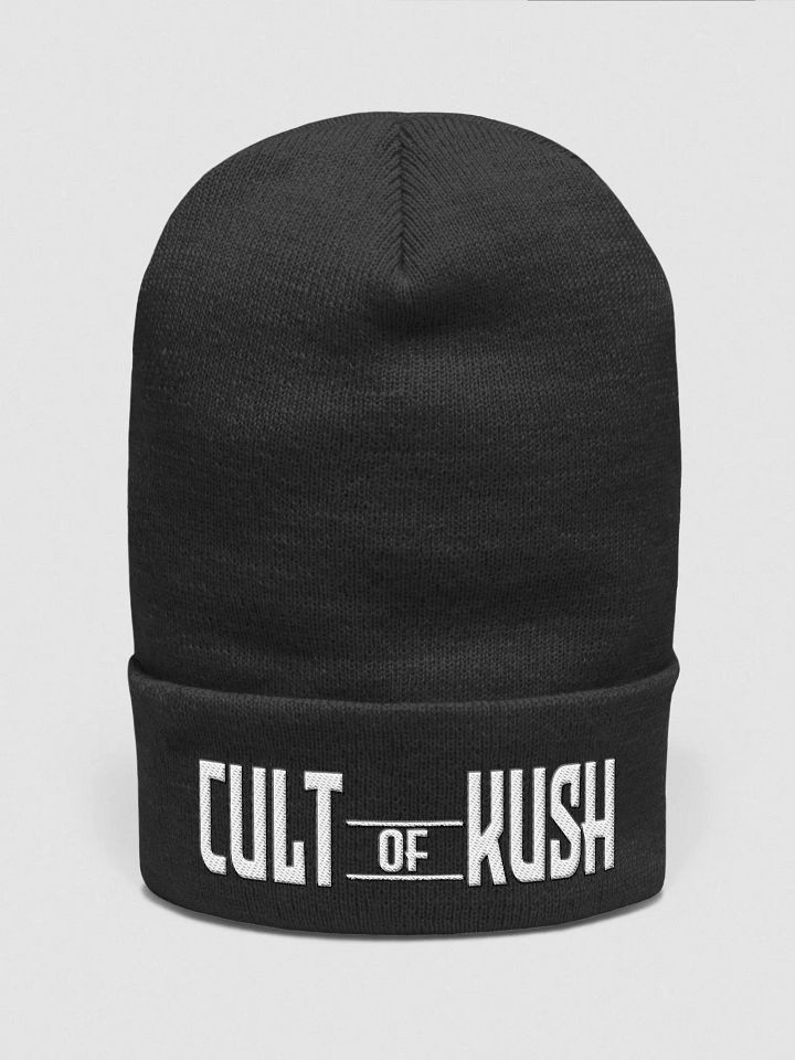 Cult of Kush Beanie (B&W) product image (2)
