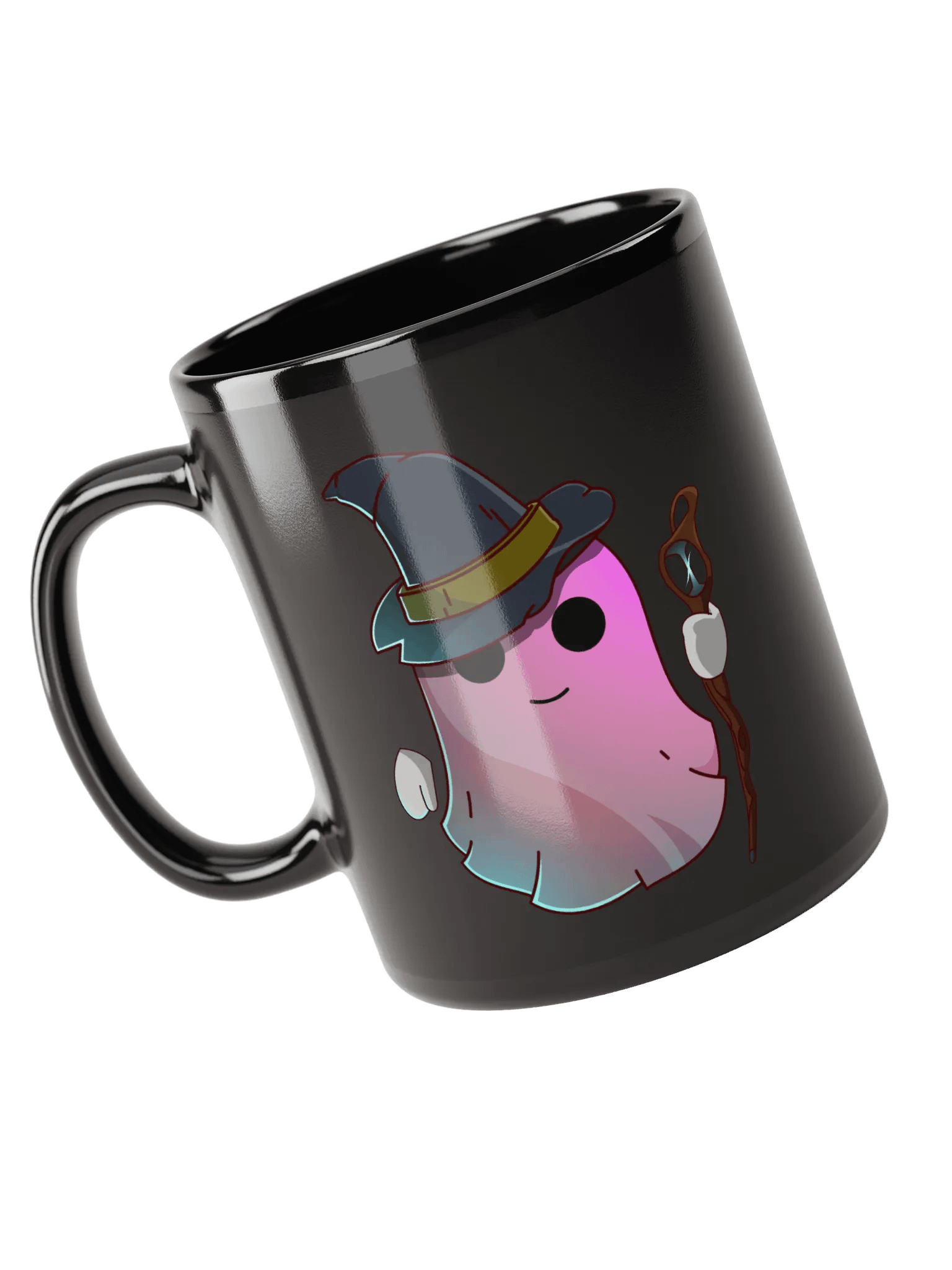 Magical ghost - Black mug product image (1)