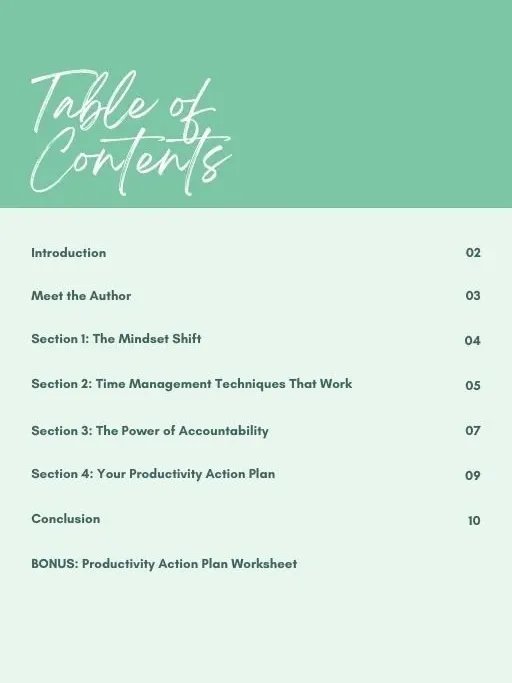 The Productivity Playbook product image (2)
