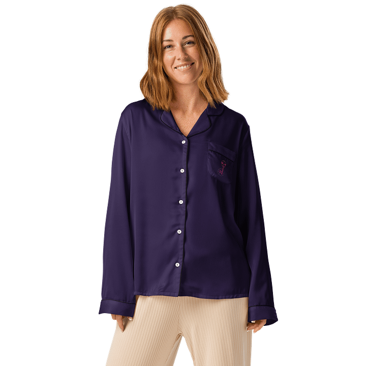 Purple Haze All-Over Print Pajama Top product image (1)