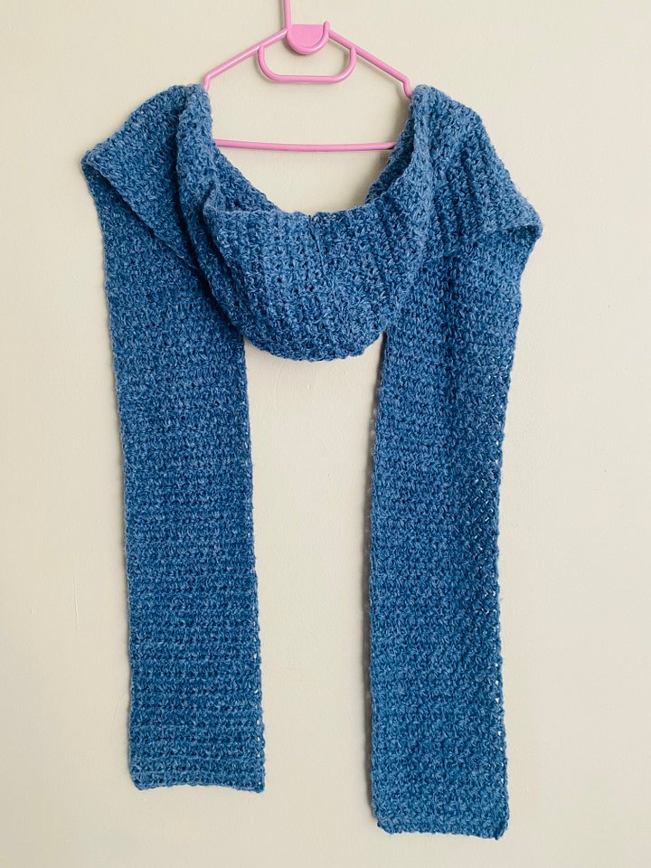 Crochet Hooded Scarf Written Pattern product image (1)