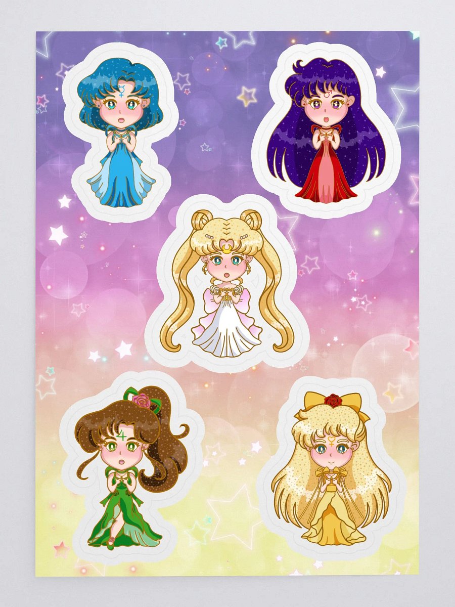 Princess Senshi Sticker Sheet *2024* product image (3)