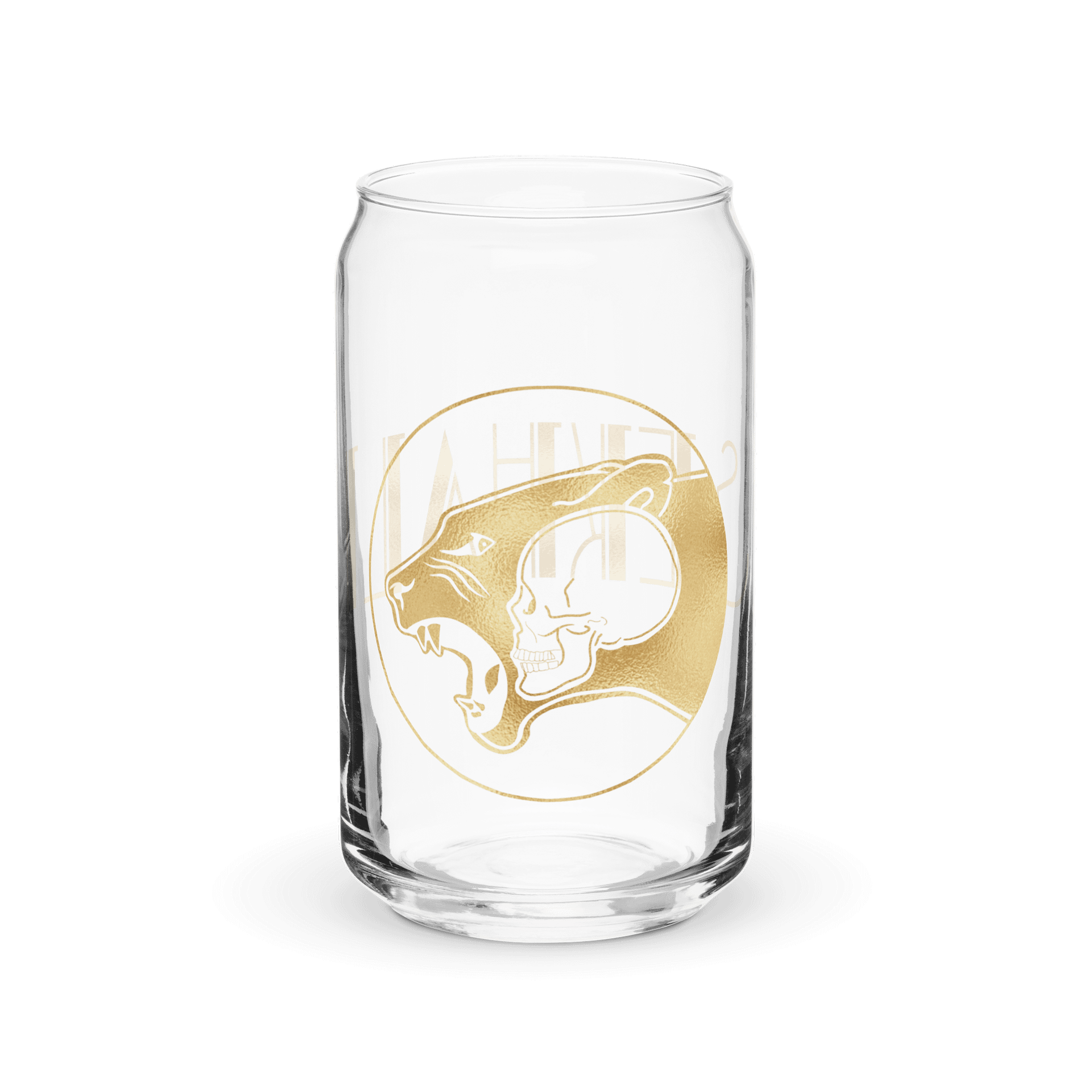 Logo Gilded Can-Shaped Glass product image (1)